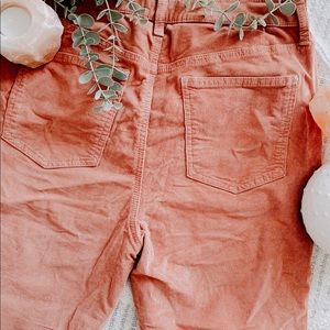 Pink Free People Corduroys Size 31